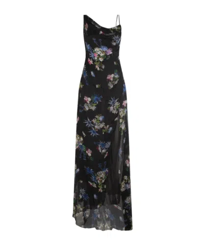 Blumarine Suspender Dress In Black