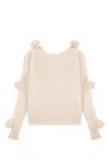 Blumarine Sweater In Beige