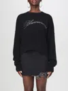 Blumarine Sweaters Blacks And Greys In Black