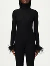 Blumarine Sweaters Blacks And Greys In Black