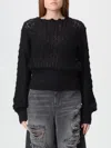 Blumarine Sweater  Woman Color Black In Black