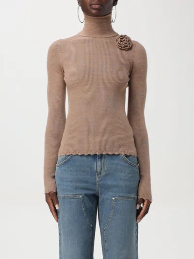 BLUMARINE SWEATER BLUMARINE WOMAN COLOR SAND,F82467054