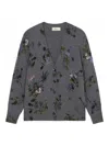 Blumarine Fabric Sweaters In Gray