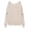 Blumarine Sweater In Beige