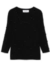 Blumarine Sweaters In Black