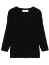 Blumarine Sweaters In Black