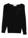 Blumarine Sweaters In Black