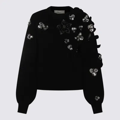 BLUMARINE SWEATERS BLACKS AND GREYS