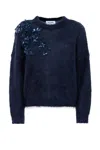 Blumarine Sweaters In Blue