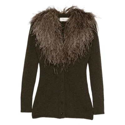 BLUMARINE SWEATERS GREEN