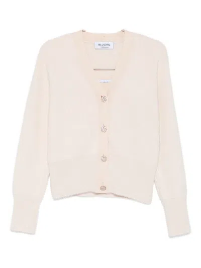 Blumarine Sweaters In Neutral
