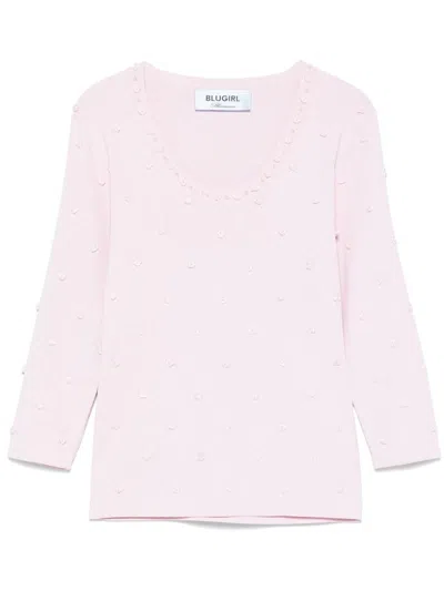 Blumarine Sweaters In Pink