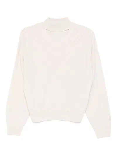 Blumarine Sweaters In White