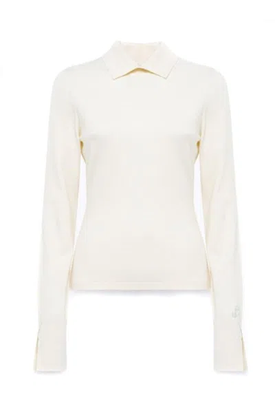 Blumarine Sweaters In White