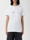 Blumarine T-shirt  Woman Color White In White