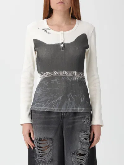 Blumarine T-shirt  Woman Color White In Multi