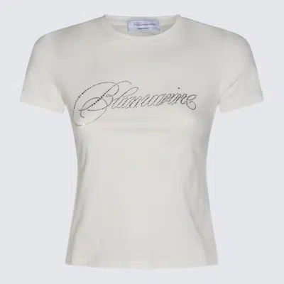 Blumarine T-shirt E Polo Bianco In White