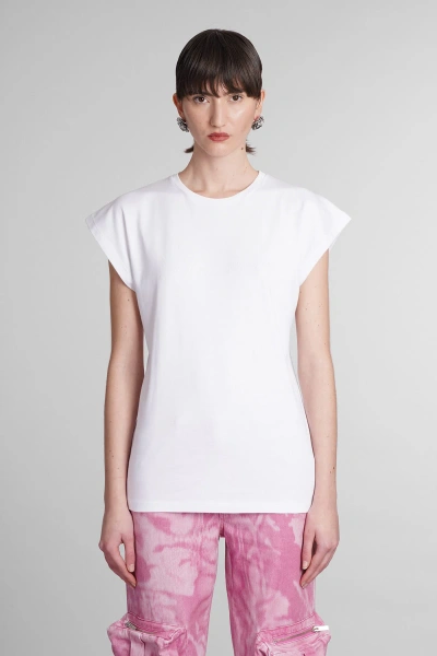 Blumarine T-shirt In White Cotton