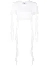 Blumarine T-shirt With Flounces And Ruffles