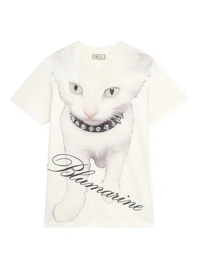Blumarine T-shirt In Multi