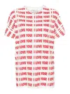 Blumarine Printed Jersey Short-sleeved T-shirt In White