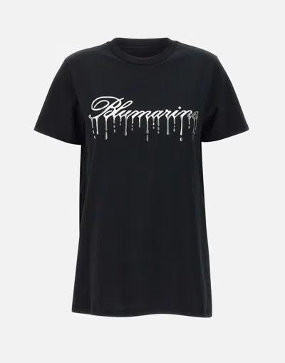 Blumarine T-shirts And Polos In Black