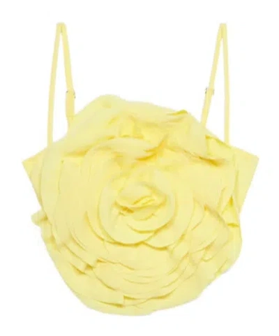Blumarine Thin Shoulder Strap Sling In Yellow