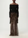 Blumarine Top  Woman Color Black In Black