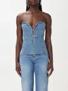 Blumarine Top  Woman Color Denim In Denim