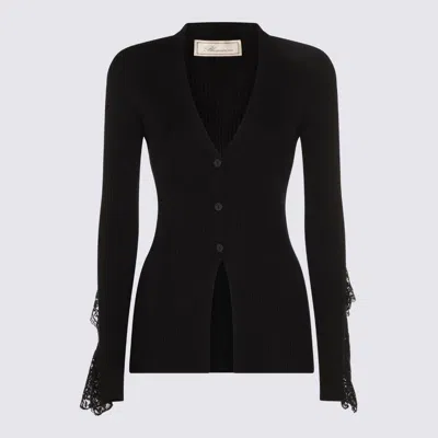 Blumarine Top Nero In Black
