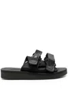 Blumarine Suicoke Moto Slides In Black