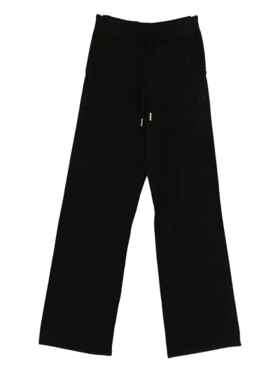 Blumarine Trousers In Black