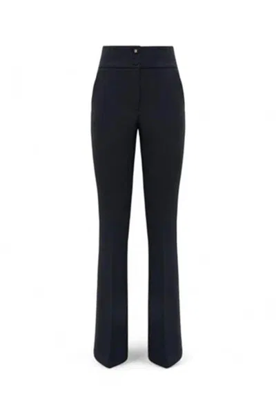 Blumarine Trousers In Black