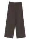 Blumarine Trousers In Gray