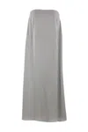 Blumarine Trousers In Mirage Grey