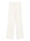 Blumarine Trousers In Neutral