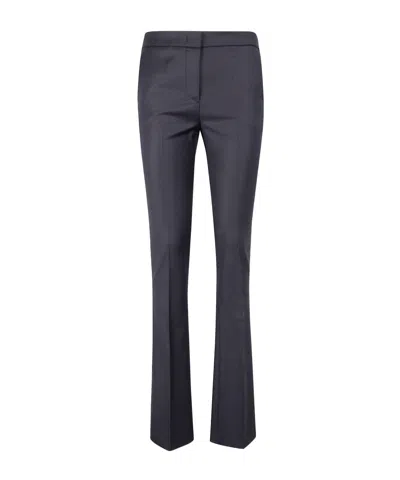 Blumarine Twill Pant In Black