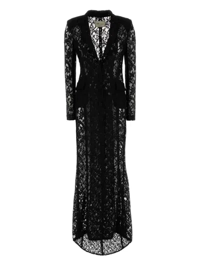 BLUMARINE V-NECK DRESS
