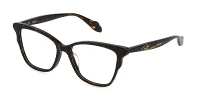 Blumarine Vbm165 Women's Glasses, Tortoiseshell, Size 53 In Brown