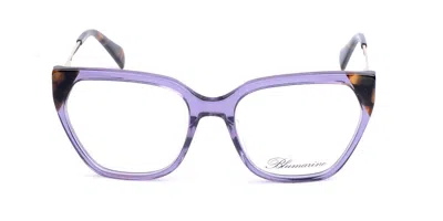 Blumarine Vbm790 Women's Glasses, Purple, Size 55