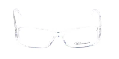 Blumarine Vbm801 Men's Glasses, Clear, Size 54 In Transparent