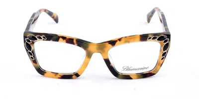 Blumarine Vbm819w 0agg Women's Glasses Tortoiseshell Size 51 - Free Lenses - Blue Light Block Available