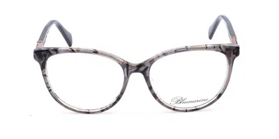 Blumarine Vbm825s 0gl8 Occhiali Da Vista Grigi Per Donna (solo Montatura)