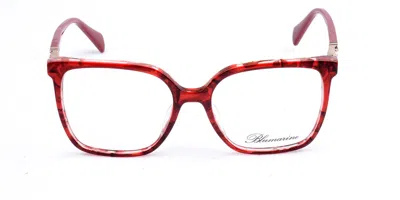 Blumarine Vbm826s Men's Glasses, Red, Size 54