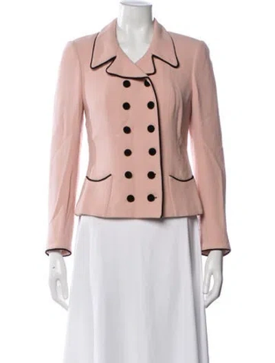 Pre-owned Blumarine Vintage 1990's Blazer In Black/pink