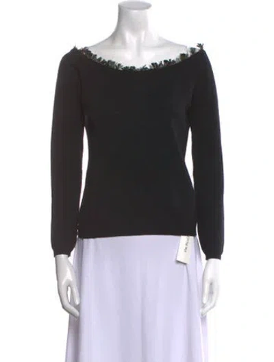 Pre-owned Blumarine Vintage 2000's Sweater In Black