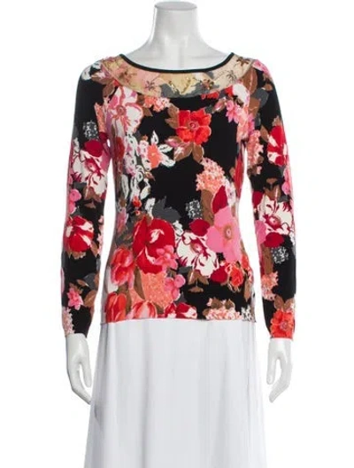 Pre-owned Blumarine Vintage 2000's Sweater In Red