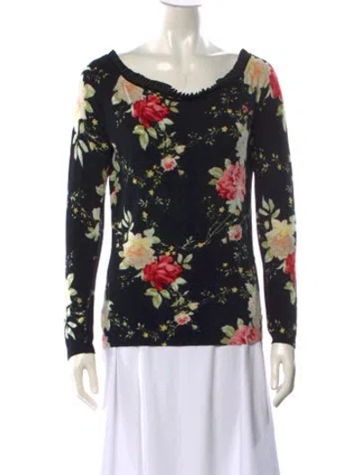 Pre-owned Blumarine Vintage 2000's Top In Black