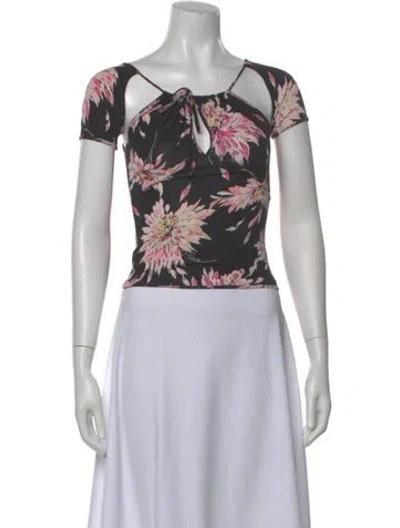 Pre-owned Blumarine Vintage 2000's Top In Multi
