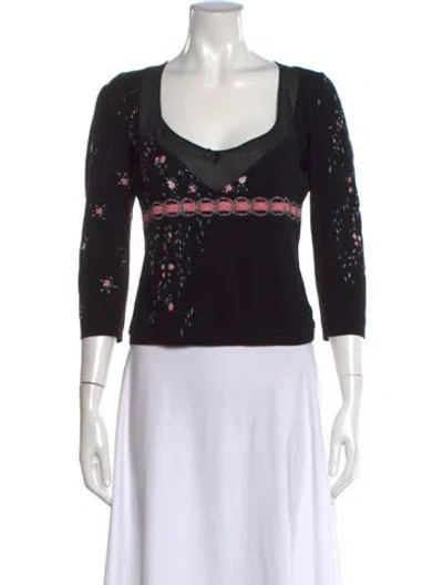 Pre-owned Blumarine Vintage 2000's Top In Multi